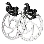 Rujoi Bike Disc Brake Kit, Aluminum Front And Rear Caliper, 160MM Black. Fixed Price $28.22.