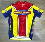 Vtg 90S Men Lizard Southwestern Aztec Cycling Bike Jersey Made Usa. Fixed Price $29.95.
