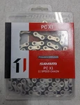 Sram PC-X1 Chain 11-SPEED, 118 Links, Silver/black. Fixed Price $32.99.