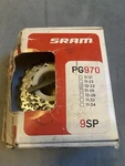 PG-970 12-23T Speed Cassette PG970 Silver Fits Sram, Shimano. Fixed Price $35.00.