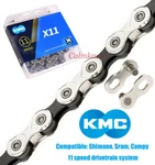 Kmc 11-SPEED Stretch-proof Bike Chain 118L X11.93 Fit For Campy Sram Shimano. Fixed Price $24.45.