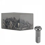 Dt Swiss Spoke Nipples 2.0MM 14MM Silver Nickle Plate Finished. Fixed Price $13.50.