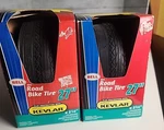 Set Of New Bell 27" X 1-1/4" Road Bike Tire With Dupont Kevlar. Fixed Price $29.95.