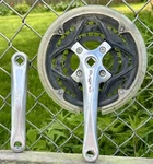 Sugino Crankset MX2R Triple 28 38 48 Mtb Touring Chainring Mountain 175. Fixed Price $38.25.