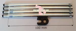 Tufo 100MM Presta Valve Extenders & Core Tool (4 Per Order). Fixed Price $37.90.
