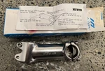 Nitto UI-5GX 120MM, +/-8 26MM Clamp, 1-1/8 Steerer, Silver Not Grey! Njs. Fixed Price $75.00.