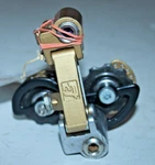 1971 Czechoslobakia Russian Hvz Rear Derailleur Short Reach Gold Silver Aluminum. Fixed Price $224.99.