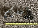 Shimano Sora BR-3300 Brakes And Skylark Pieces Lot Made In Japan Sold As Is. Fixed Price $35.00.