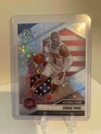 2020-21 Mosaic Fast Break Chris Paul National Pride #251 Silver Disco Prizm Suns. Fixed Price $39.99.