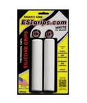Racers Edge Silicone Handlebar Grips White Mountain Mtb Mtn Xc Am 29ER. Fixed Price $20.86.