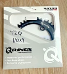 Rotor Bike 1X Q-ring 110X4 Bcd 42T Oval Chainring Black 11/12/13 Speed. Fixed Price $90.00.