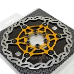 The World's Lightest Floating Ashima Flo-tor ARF-1 Disc ROTOR,160MM,GOLD. Fixed Price $58.00.
