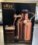 New Growler Werks Ukeg Pressurized 64 Oz (copper) Beer. Fixed Price $100.00.