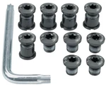 Fsa Torx T-30 Alloy Mountain Chainring Nut/bolt Set Wiith Tool: Black. Fixed Price $21.99.