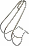 Mks Stainless Steel Cage Toe Clips Large Silver. Fixed Price $33.60.