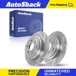 Rear Drilled Slotted Brake Rotors For Honda, Odyssey 2011-2017, Fwd V6 3.5L. Fixed Price $61.18.