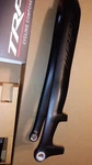 Trp Full Carbon Cx Disc Brake Fork 12MM Thru Axle 700C Cyclocross Gravel 1.5". Fixed Price $579.99.