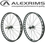 26" Fat Bike Black Alex Blizzerk Front 135MM& Rear 170MM Tubeless Qr Wheelset. Fixed Price $372.50.