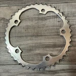 Salsa Bolt Chainring 130 Bcd 42T 7075-T6 Aluminum Silver. Fixed Price $34.99.