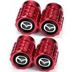 Preeth Wheel Replacement For Mazda,tire Caps Cover Air Valve Stem (4PCS) Red. Fixed Price $32.63.