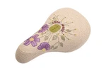 Odyssey Bloom Fat Pivotal Bmx Saddle - 241X139MM Cream Corduroy/flowers. Fixed Price $49.99.