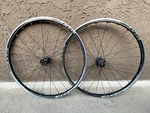 Gray Shimano Xtr WH-M988 F15X100MMTA/R135MMQR 26 Disc Wheelset. Fixed Price $340.00.