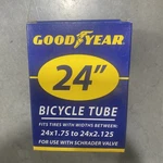 Goodyear Bicycle Tube, 24 X 1.75/2.125 Schrader Valve. Fixed Price $11.69.