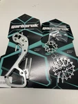 Garbaruk Rear Derailleur Cage Pulleys Set Shimano Grx 11 Speed Silver Oversized. Fixed Price $156.59.