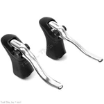 Tektro RL340 Pair/set Of Road Bike Brake Aero Short-pull Levers Black/silver. Fixed Price $37.50.