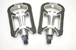 VP-607 Atb Road Mtn Bmx Bicycle Platform Pedals With Amber Reflectors 9/16". Fixed Price $34.00.