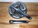 Shimano Ultegra 6703 170 Mm Triple Crank 3X10 Speed 30-46-52 Rings Low Miles. Fixed Price $125.00.