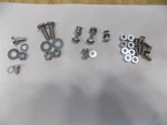 Bicycle Schwinn Hardware Set Chain Guard Fender Rivet Bolts 40 Total Pieces #5. Fixed Price $9.99.