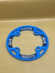 Blue Blackspire 104BCD X 34T Chainring Bash Guard. Fixed Price $17.99.