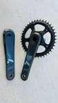 Sram Force Carbon Gxp Crankset 40T X-sync 110 Bcd Chainring Road Gravel. Fixed Price $135.00.