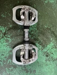 Shimano PD-A530 Spd Flat Pedals Silver Used Smooth Rotation. Fixed Price $89.75.