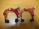 Bicycle Bike Aluminum Side Pull Brake Caliper Mtb Bmx 2000A Red. Fixed Price $13.49.