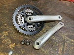 Shimano Deore Xt FC-M750 Mountain Bike Crankset 175MM 44/32/22T Square Taper. Fixed Price $85.00.