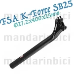 Fsa K-force SB25 Ud Carbon 27.2X400X25MM Seatpost Matte Black New. Fixed Price $161.99.