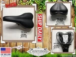 Genuine Vitesse Hengjiui Bicycle Bike Seat Replacement Part Stitched 10.5" Black. Fixed Price $13.99.