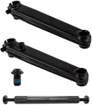 Bikes Crankarm Set Bmx V-ridge Cromo 175 3PC 19MMX8T Spline W/bb Axle (black). Fixed Price $88.88.