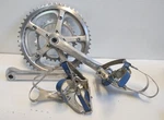 Vintage Shimano Deore FC-DE20 Crankset W/ Self-extracting Cover Silver 175MM. Fixed Price $149.99.