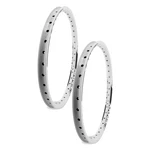 Pack Of Envy Ft Sun Ringle 20IN White 36 Eyeletted Spoke Holes. Fixed Price $124.95.