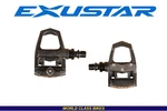 Exustar PR18ST Compatible W Shimano Spd-sl 3 Bolt Clipless Road Bicycle Pedals. Fixed Price $24.99.