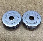 Vintage Campagnolo Chrome Crank Arm Dust Caps Metal Steel Road Bike Italy Part. Fixed Price $40.00.