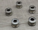 Vintage Sugino Original Single - Bmx, Track, Chainring Bolts, Set Of 5. Fixed Price $69.95.
