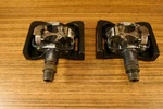 1990'S Pedals PD-M505 Shimano SM-PD21 Via Japan Cleats. Fixed Price $34.00.
