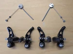 Vintage 1993 Shimano Deore Lx BR-M560 Black Cantilever Brake Set ,low Mileage!. Fixed Price $39.99.
