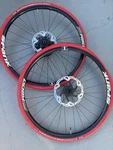 Vuelta Zero Lite 700C Disc Brake Road Gravel Wheelset W/ Rotors. Fixed Price $49.95.