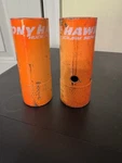 Tony Hawk Huck Jam Series Bike Pegs For Bmx Bicycle Heavy Worn Used Orange. Fixed Price $7.77.