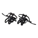 Dimension Compe Combo Pedals/toe Clip - Aluminum, 9/16", Black. Fixed Price $37.00.